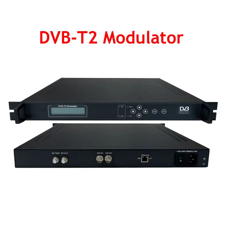 АСИ DVB T2 модулятор кабельного телевидения rf sc4116 asi входом QPSK/16QAM/64QAM/256QAM с системой