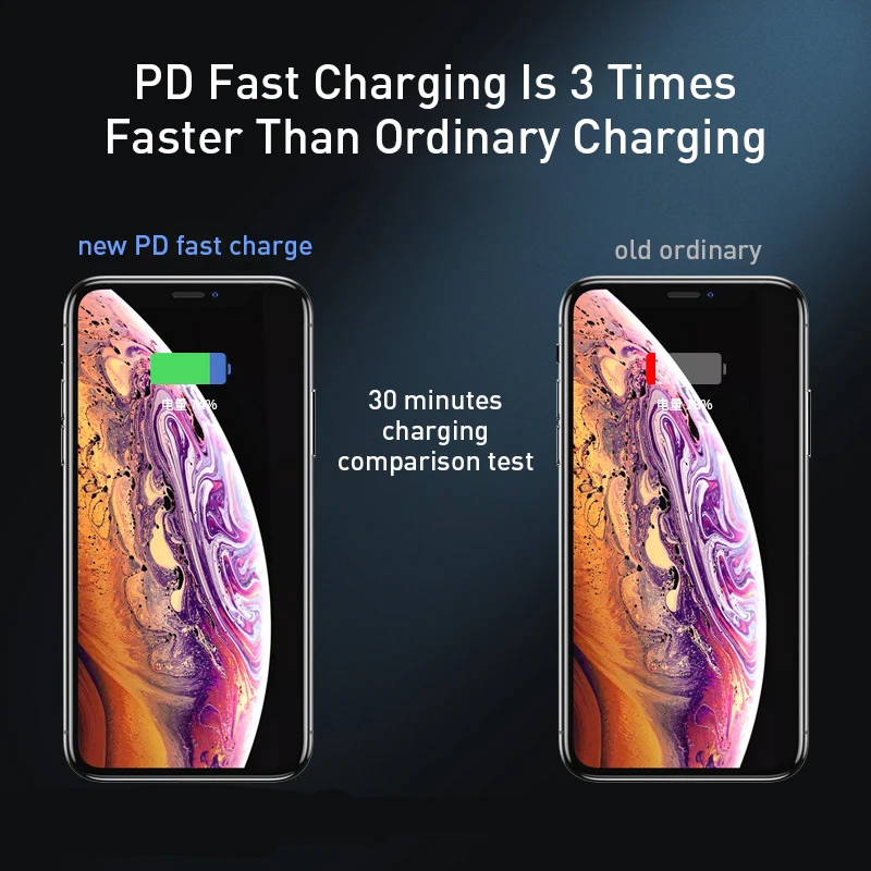VLAMPO PD кабель для iPhone 11 Pro Max XR XS 8 Plus USB Type C быстрой зарядки телефона с разъемом iPad |