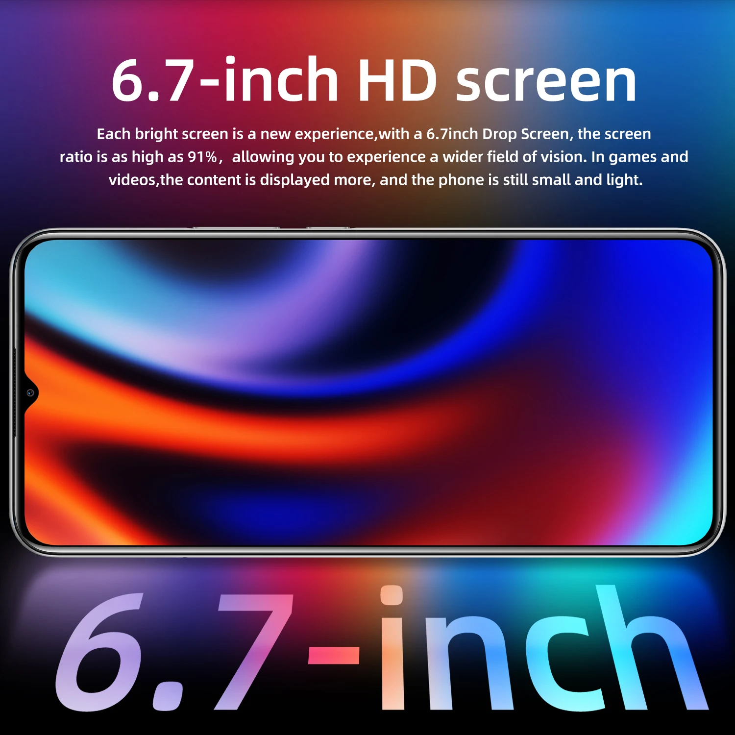 

Global Version 6.7 Inch Note10pro 16G+512G Smartphone 4/5G 6000mAh Mobile Phones Support Google Face Unlocked Android Cellphone