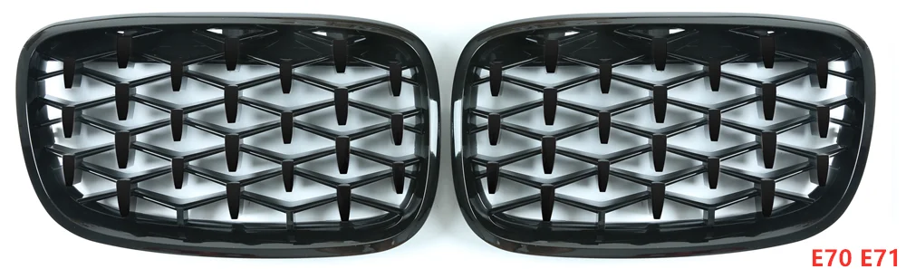 Для Bmw F10 F18 F30 E90 F35 G30 G38 X1 X3 X4 X5 X6 Z4 E89 глянцевая черная Автомобильная тюнинг Передняя