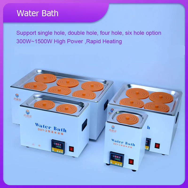 Цифровой термостат DXY для водяной бани горячей лабораторная водяная баня с