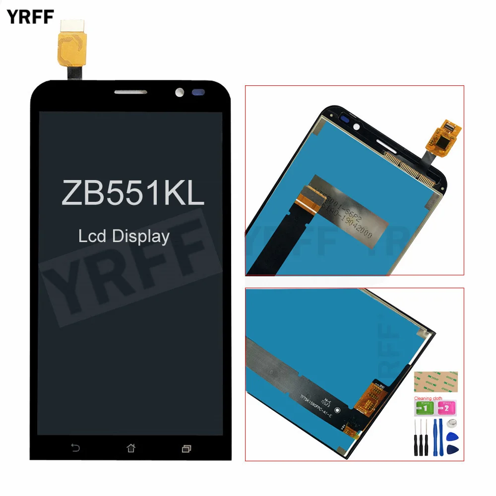 

ЖК-дисплей ZB551KL для Asus ZenFone Go TV ZB551KL, ЖК-дисплей, сенсорный экран, дигитайзер, стеклянная панель телефона, запчасти для ремонта