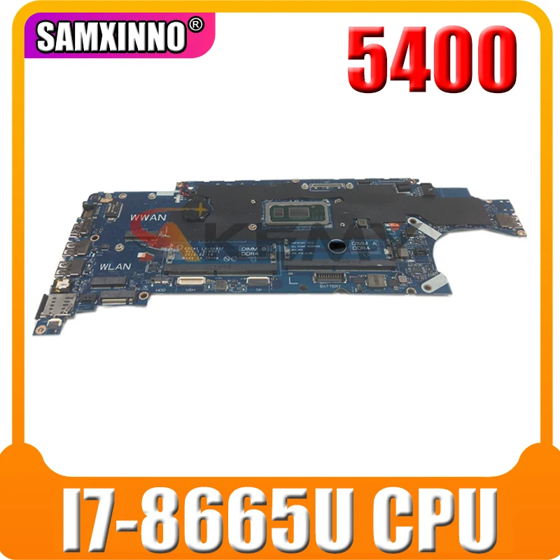 

100% рабочая для dell Latitude 5400 материнская плата I7-8665U 052T0R CN-052T0R 52T0R EDC41 LA-G891P Проверка прошла успешно
