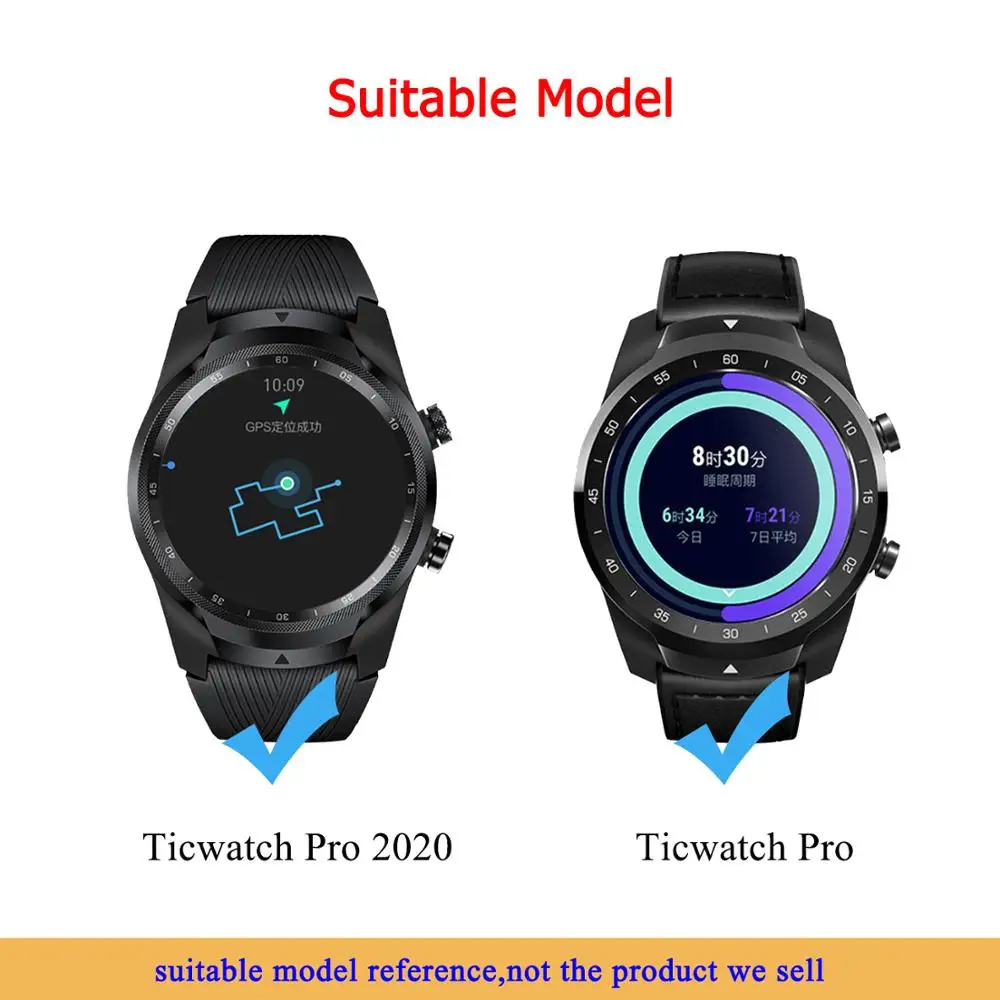 Защитный чехол Tencloud для Ticwatch Pro 2020 Силиконовая защита смарт-часов мягкий корпус