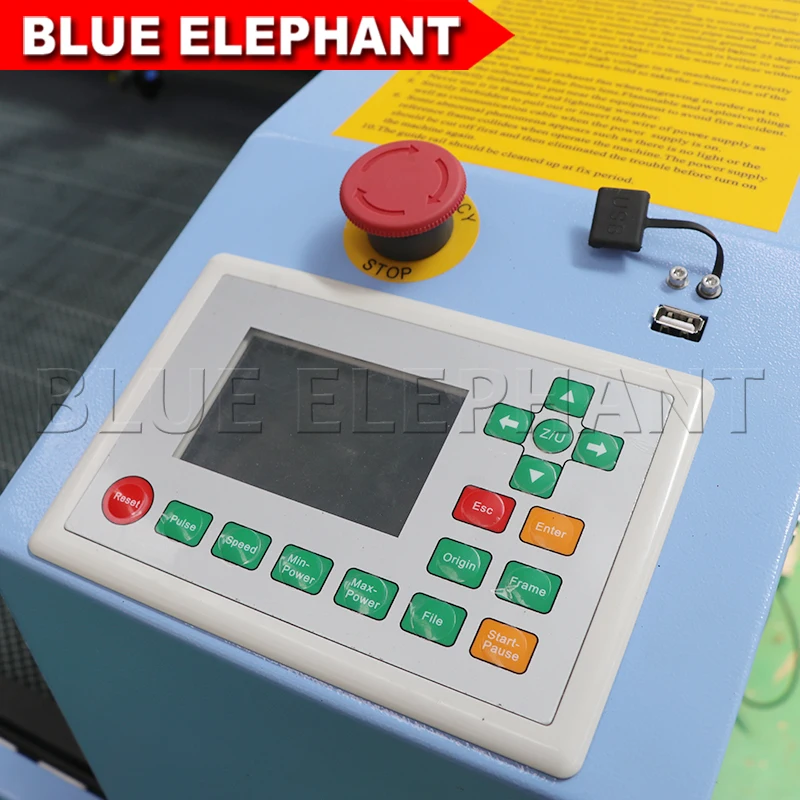 Аппарат для лазерной резки Blue Elephant 1390 конкурентоспособная цена лазерный гравер