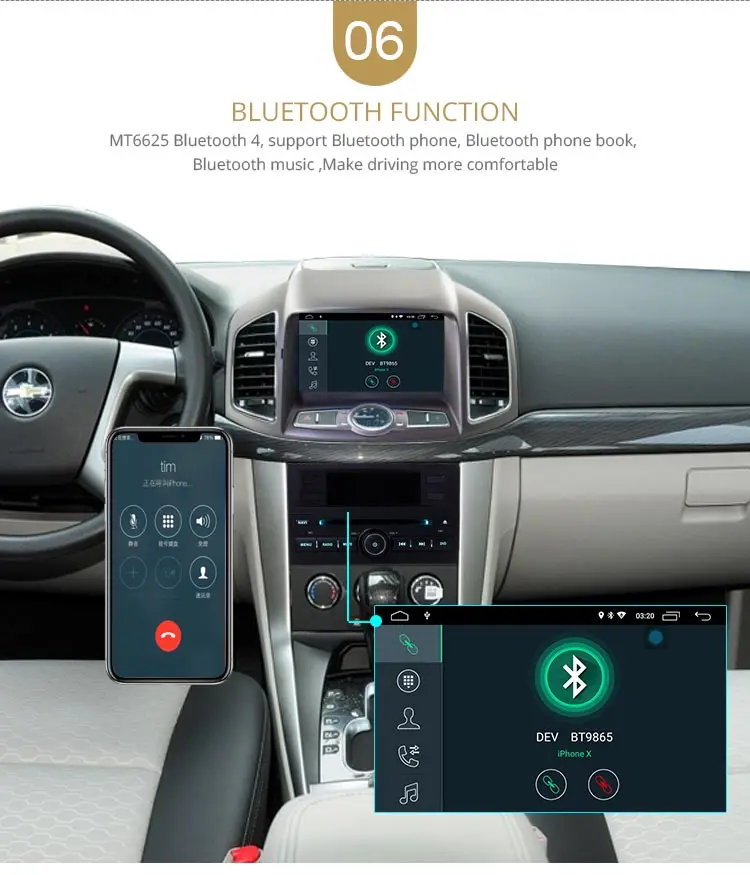 LJDA 8 дюймов Android 10,0 автомобильный dvd-плеер для Chevrolet Captiva 2006- Авто Радио Аудио RDS Bluetooth Canbus gps навигация