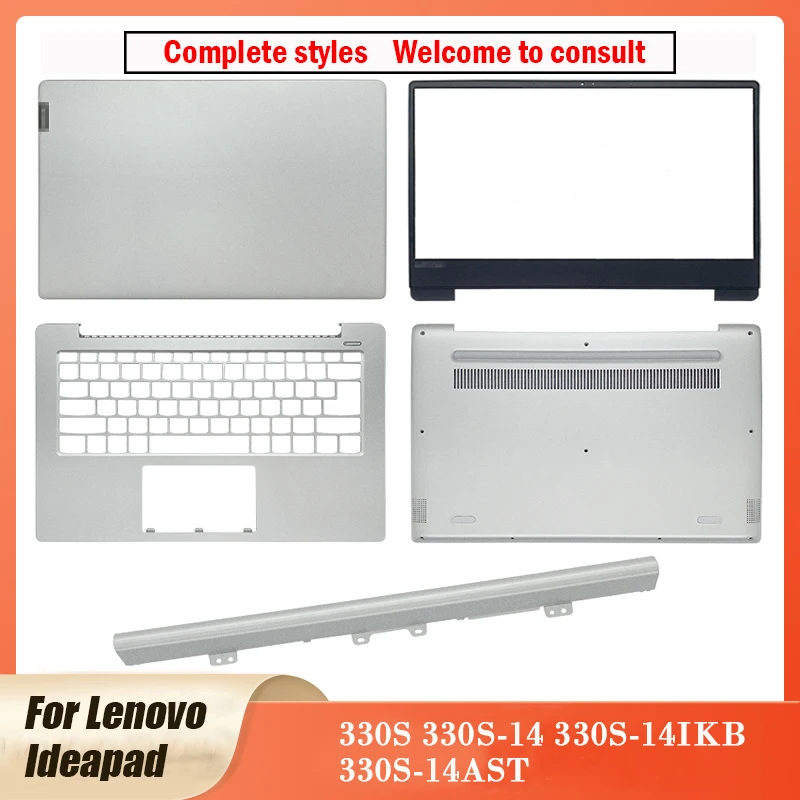 

Новинка, задняя крышка для ноутбука Lenovo Ideapad 330S 330S-14 330S-14IKB 330S-14AST/Передняя панель/петли/Упор для рук/Нижняя основа