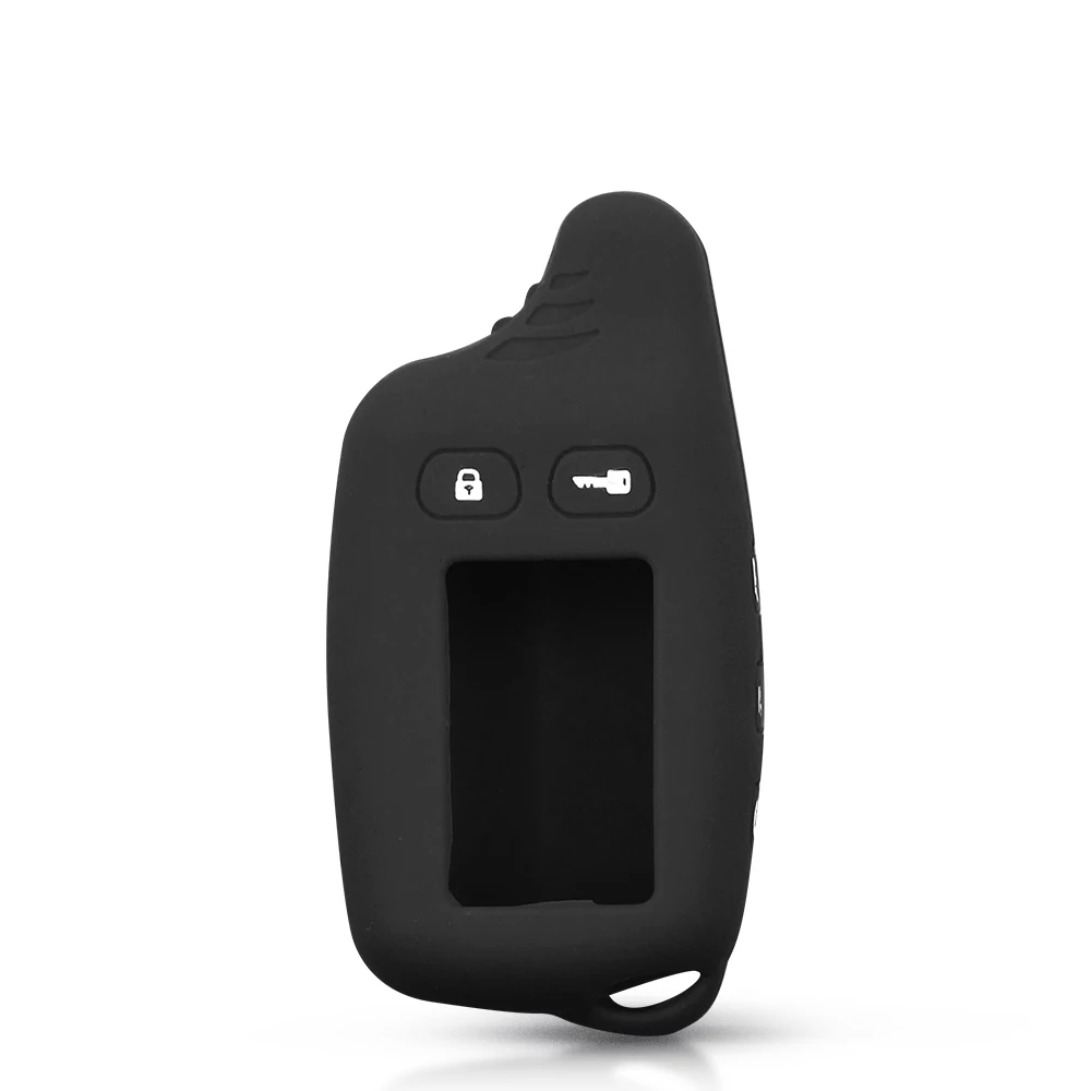 Dandkey Tw9010 силиконовый чехол Брелок для русской 2 полосная сигнализации Системы