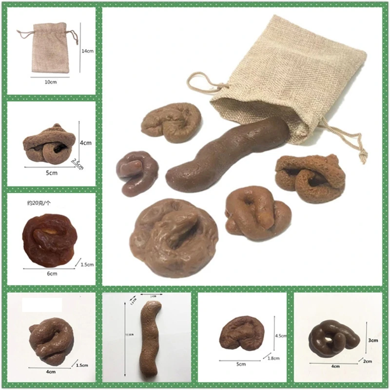 

Fake Poop Pranks Toys Gag Gift Mischief Novelty Toys for Joke April Fools Day XX9E