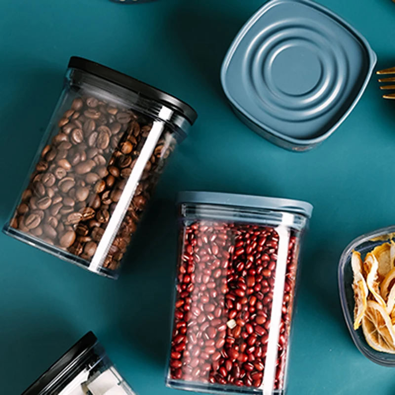 Бутылка из пищевого пластика герметичная банка коробка для хранения зерна