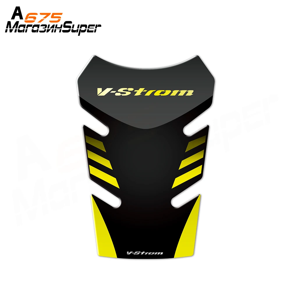

4 Colour 3D Reflective Motorcycle For SUZUKI V-Strom 650 1000 DL 650 1000 Fuel Tank Pad Protector Sticker Decal Reflective