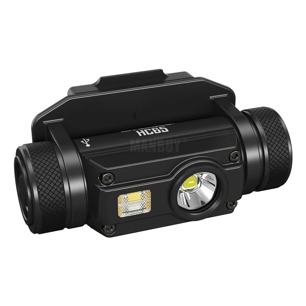 2021 NITECORE HC65M 1000Lm CREE U2 LED with 18650 Rechargeable Battery Triple Output Helmet Light Waterproof Travel Outdoor | Лампы и