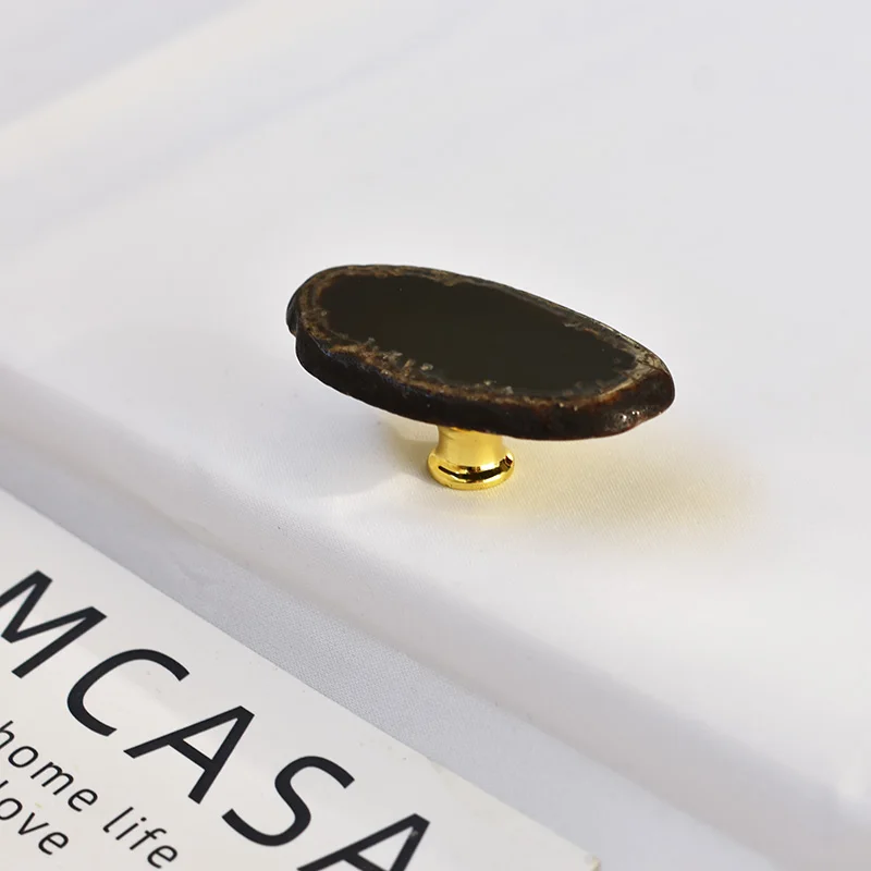 

Ручки для шкафов IHOMCASA Reiki из агата