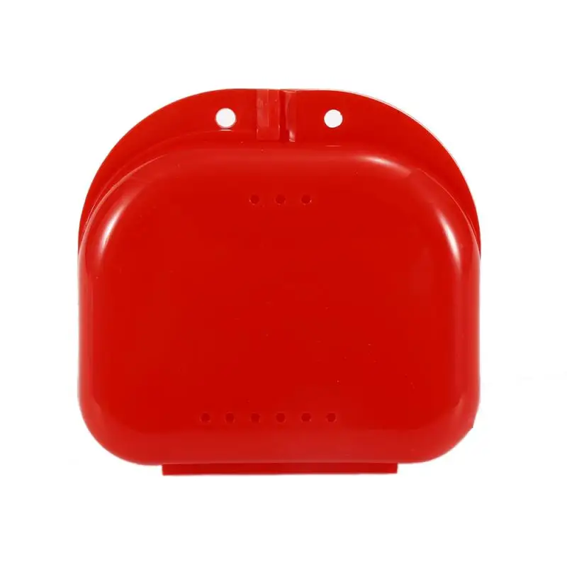 

Tooth Retainer Box Braces Container Mouthguard Guard Denture Storage Case Cleaner Multi Color Organizer Case Cleaner Accessories