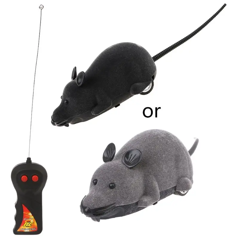 Моделирование мышь Пульт дистанционного управления розыгрыш трюк подарки кошки