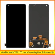 OLED Material LCD Louch Screen Digitizer Full Assembly for OnePlus Nord CE 5G Mobile Phone Repalcement Parts