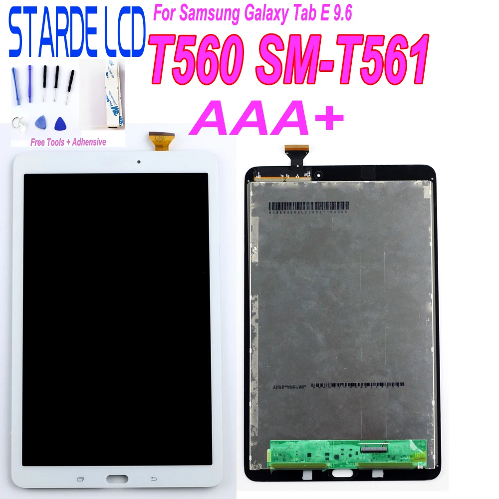 ЖК дисплей STARDE для Samsung Galaxy Tab E 9 6 SM T560 T561 сенсорный экран дигитайзер панель