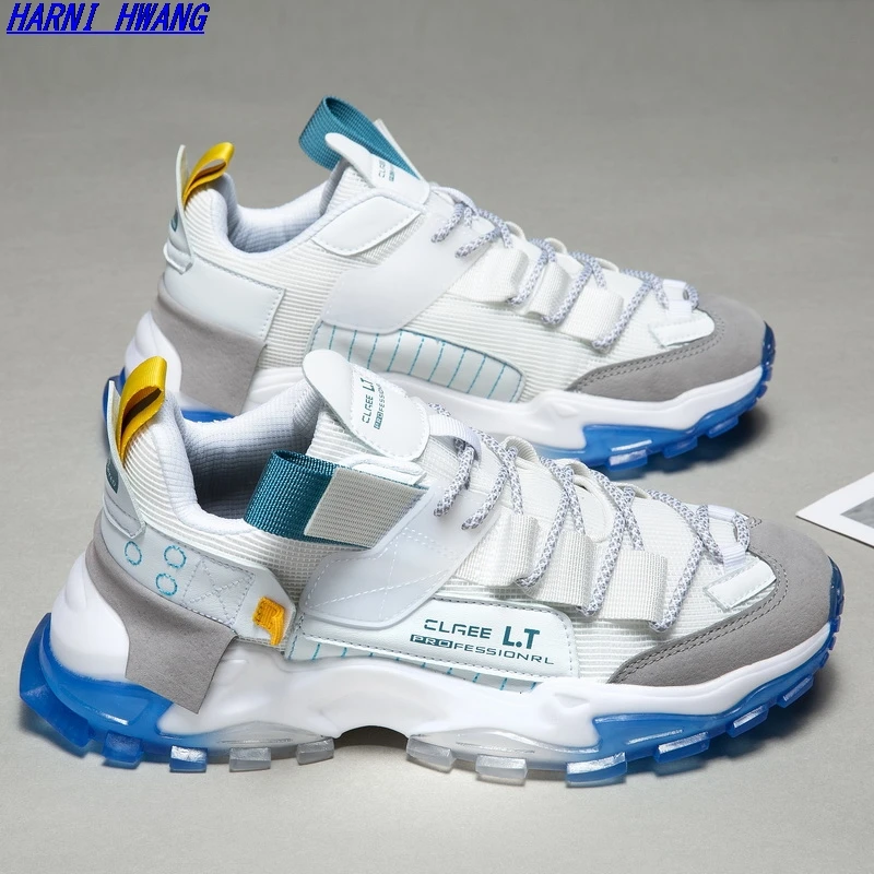 

Men'S Sports Shoes Spring And Autumn Fashion New Non-Slip Mesh Sports Shoes Outdoor Running Casual Shoes Size 39-46 Wholesale