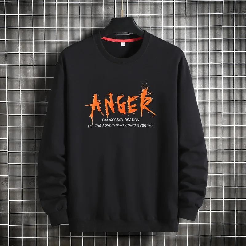 

Свитер мужской осенний, с круглым вырезом, 9XL-XL, размера плюс