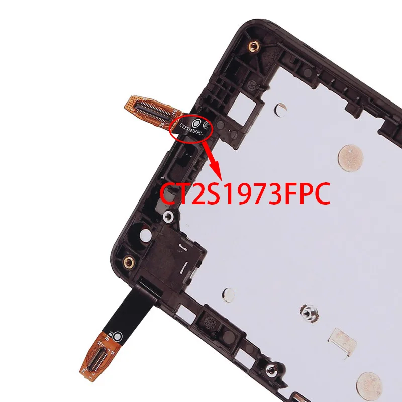 5.0&quot lcd with frame For Nokia Microsoft Lumia 535 LCD display touch screen sensor digitizer assembly CT2S and CT2C Version | Мобильные