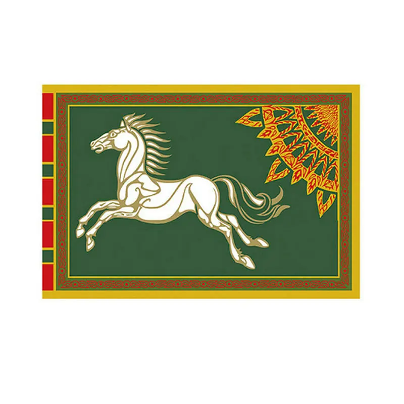 90x150cm черный белый цвет лошадь дерево Рохан украшения баннер флаг настенный