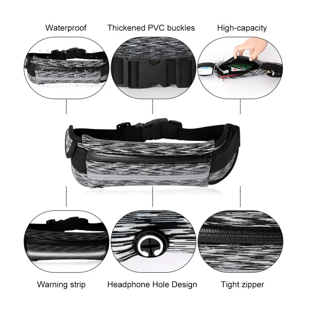 Поясная Сумка унисекс для бега спортивный поясной кошелек поясная сумка 6 дюймов