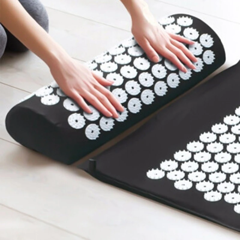 Подушка Массажер Массажный коврик для йоги Акупрессура снять стресс задняя