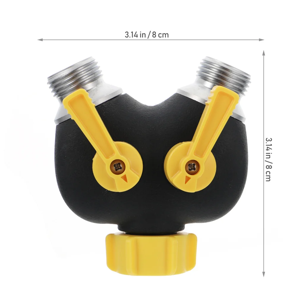 

1PC American Type Garden Two-way Sturdy Garden Stop