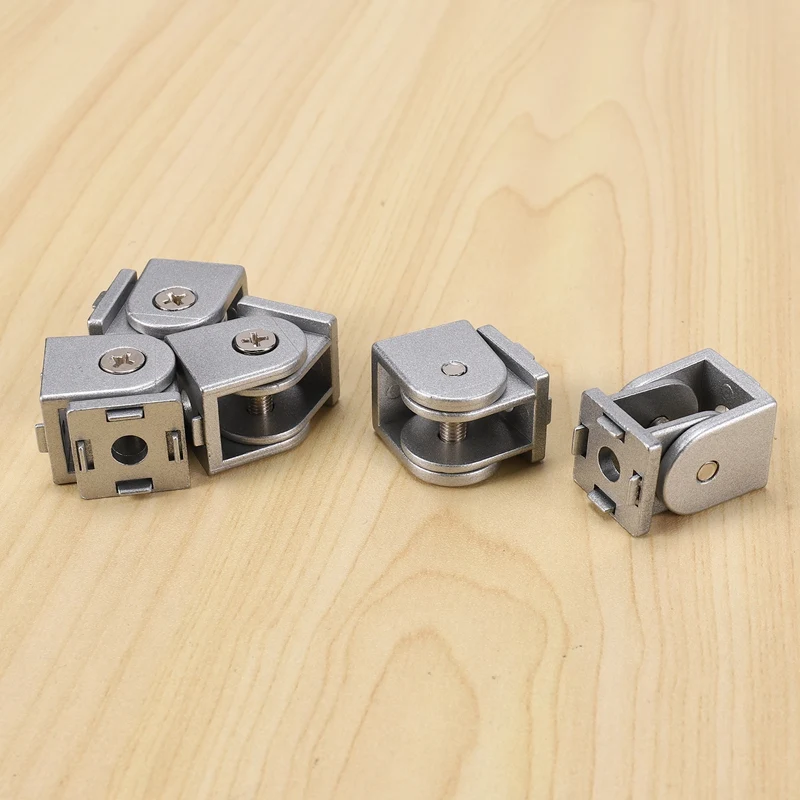 5Pcs Zinc Alloy Pivot Joint For Aluminum Extrusion Profile 2020 Series Flexible | Обустройство дома