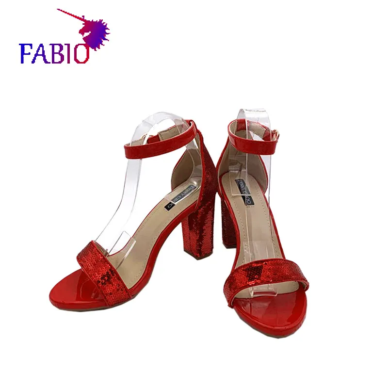 Разноцветные сандалии с блестками для женщин женская обувь | Обувь