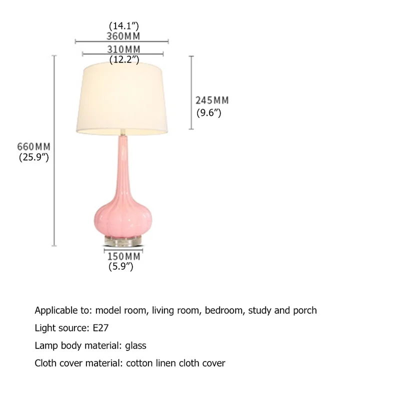 WPD Creative Table Lamp Contemporary Ceramic Desk Lighting LED for Home Bedroom Decoration | Освещение