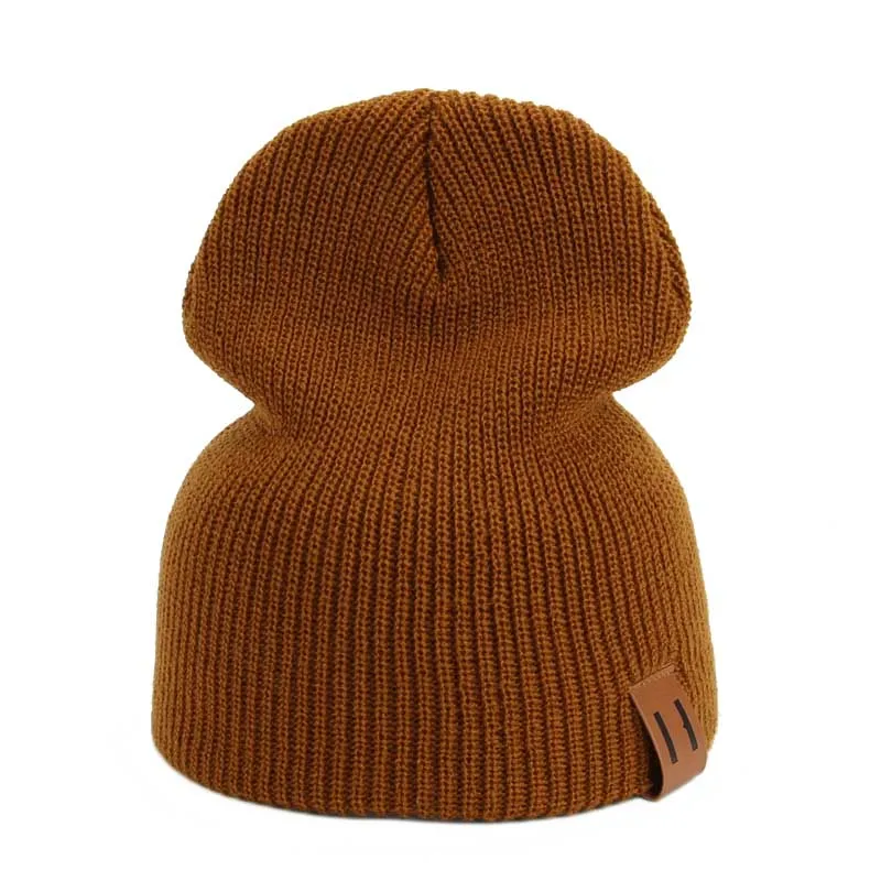 Осенне зимняя вязаная шапка бини для мужчин и женщин модные повседневные Теплые