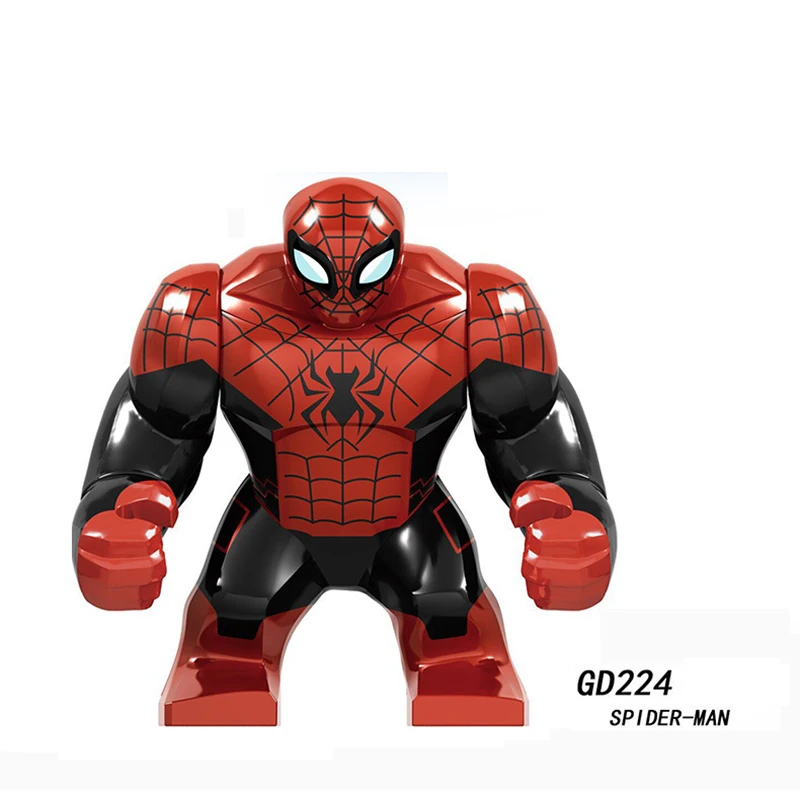 Marvel, Мстители, Бэтмен, танос, Капитан Америка, железный человек, Человек-паук, строительные блоки, модель, кирпич, подарки, игрушки для детей - Цвет: GD224