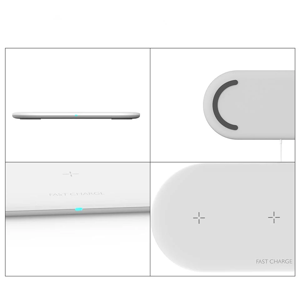 

Wireless Charger for Apple Watch 2 3 4 5 6 Airpods Pro 10W 3 in 1 Fast Wireless Charging Pad for iPhone 12 11 Pro Max
