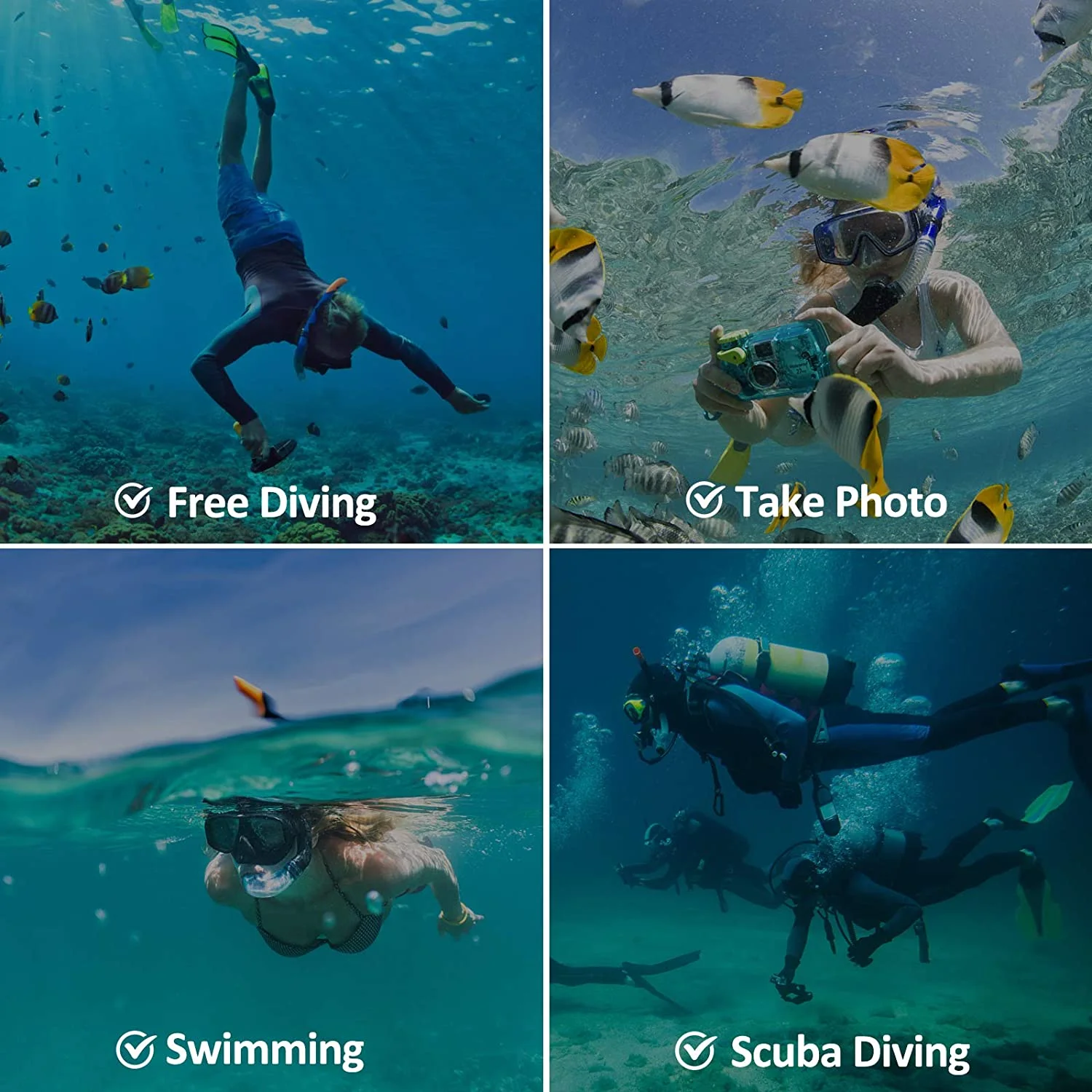 Маска для подводного плавания оптическая близорукость очки дайвинга взрослые