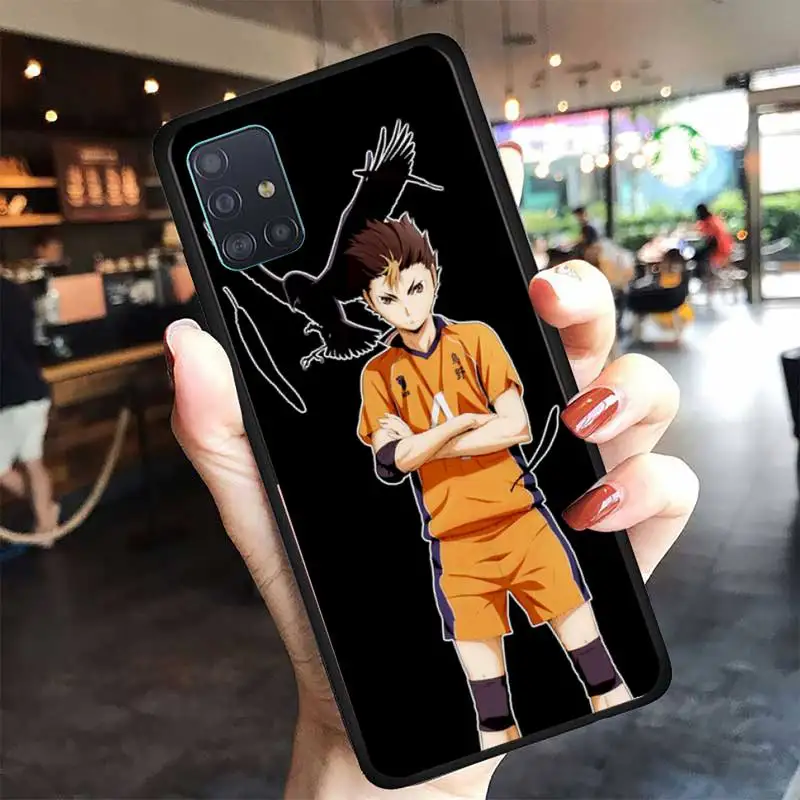 

JAMULAR Japan Anime Haikyuu Oya Phone Case For Samsung A6 A7 A8 A10 A11 A20 A21 A30 A31 A40 A50 A70 A80 A91 Plus S E Cover