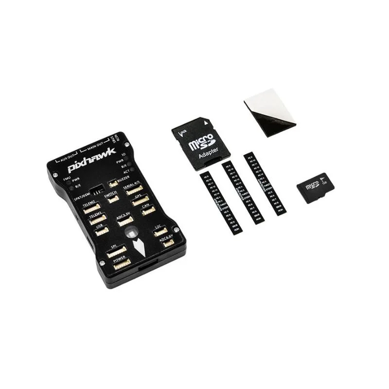 Pixhawk PIX4 Autopilot 2.4.6 32 бит ARM Контроллер полета с sd картой 1G лучше чем 2.4.8|Детали и