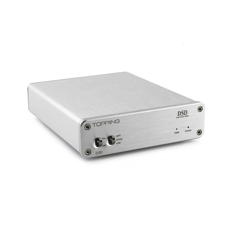Topping D30 декодер HIFI Настольный DSD XMOS CS4398 24Bit 192 кГц декодер|Цифро-аналоговые