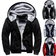 2021 Slim Men Coat Jacket Outwear Winter Slim Hoodie Warm Hooded Tracksuits Stylish Fashion Design Bursting Drop Ship 