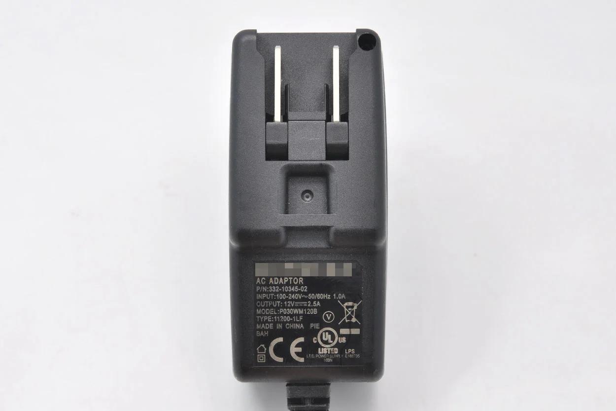 Используется/для NETGEAR P030WF120B 11200-6LF 332-10345-02 12V2.5A 5.5MM2.1MM внутренний беспроводной
