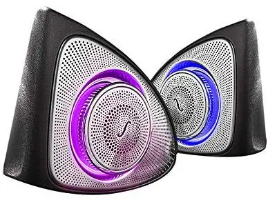 Автомобильный интерьер 3 цвета светодиодный окружасветильник свет 3D роторный