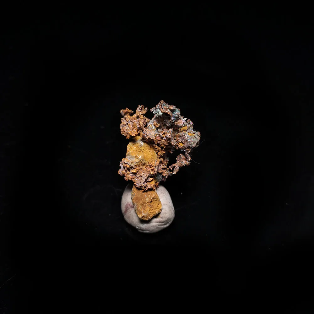 

8.9g A6-5sun Natural Copper Mineral Crystal Specimen Home Decoration From Congo