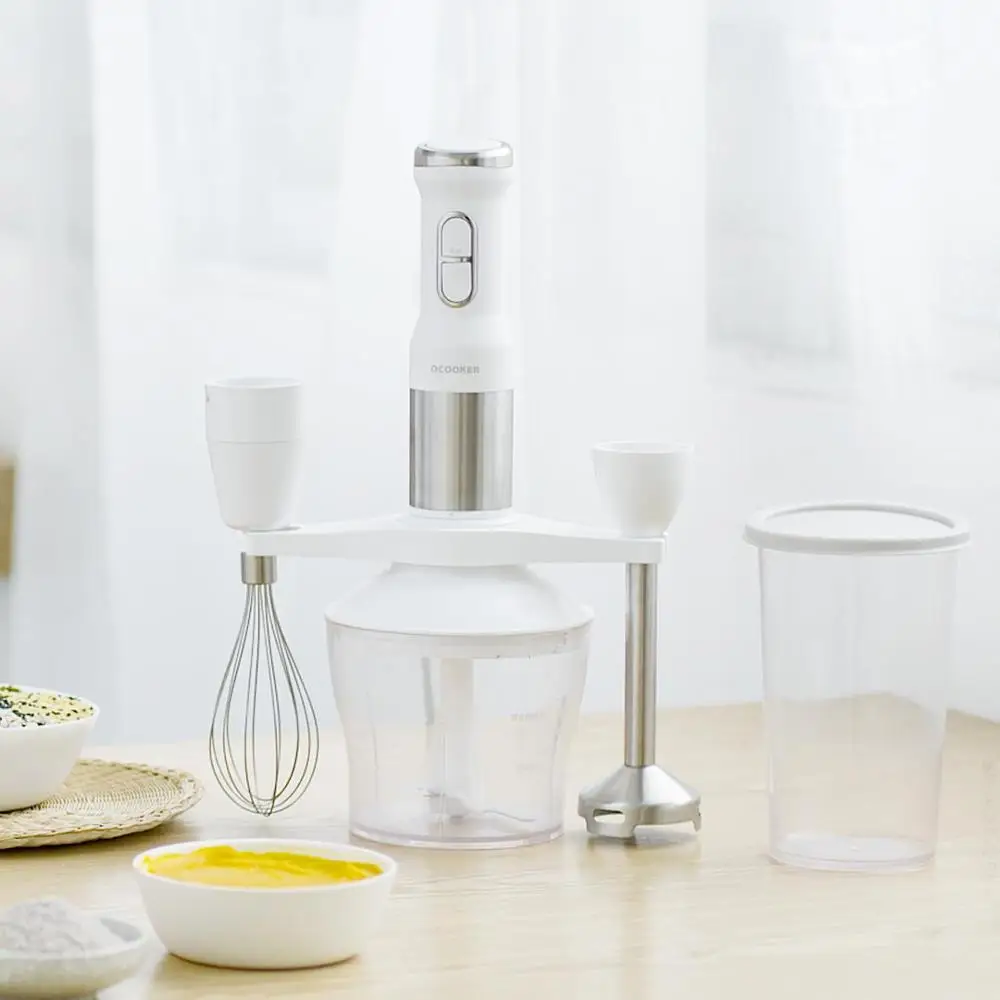 2019 New XIAOMI MIJIA QCOOKER CD-HB01 hand Blender Electric Kitchen Portable Food Processor mixer juicer Multi function Of Quick | Бытовая