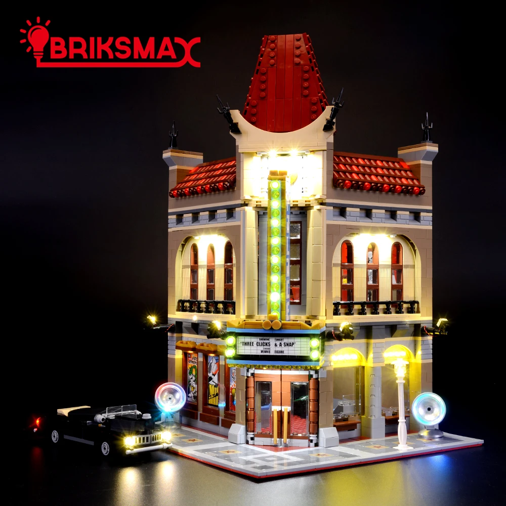 Комплект светодисветильник BriksMax для дворцового кинотеатра 10232 Creator Expert