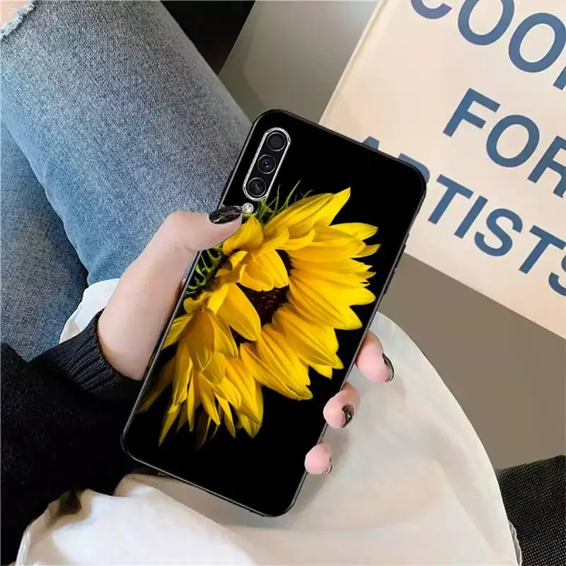 

Daisy Sunflower Floral Summer Phone Case For Samsung galaxy S 9 10 20 A 10 21 30 31 40 50 51 71 s note 20 j 4 2018 plus