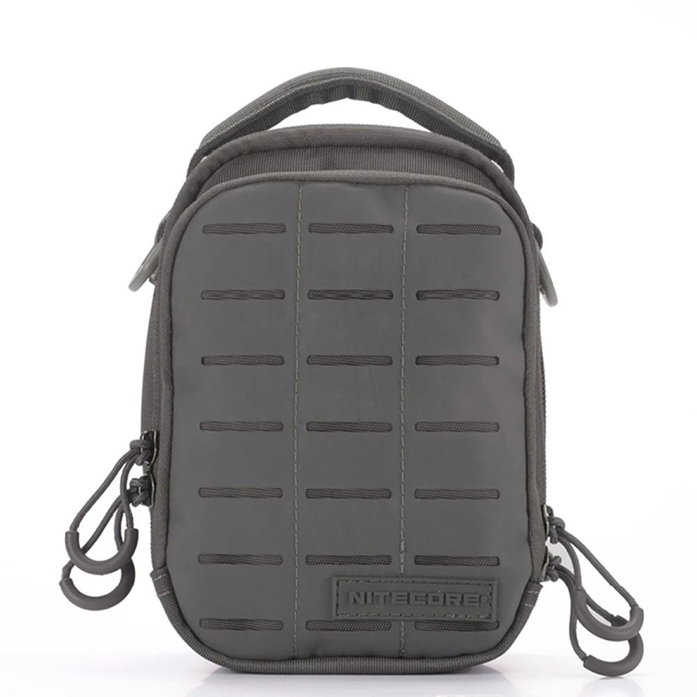 NUP10 Grey Topsale NITECORE NUP30 поясная сумка многоцелевой универсальный мешок 600D полиэстер ткань Повседневная посылка для походов на открытом воздухе для кемпинга рыболовные сумки - Цвет: NUP10 Grey