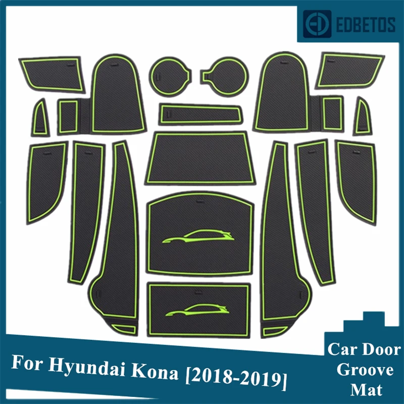 Kona Gate Slot Coaster Mat Автомобильный Дверной коврик автомобильные аксессуары Стайлинг