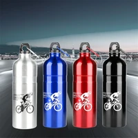 750ml stainless aluminum sports bottle large capacity metal bicycle water bottle outdoor mountain road bike drinking kettles