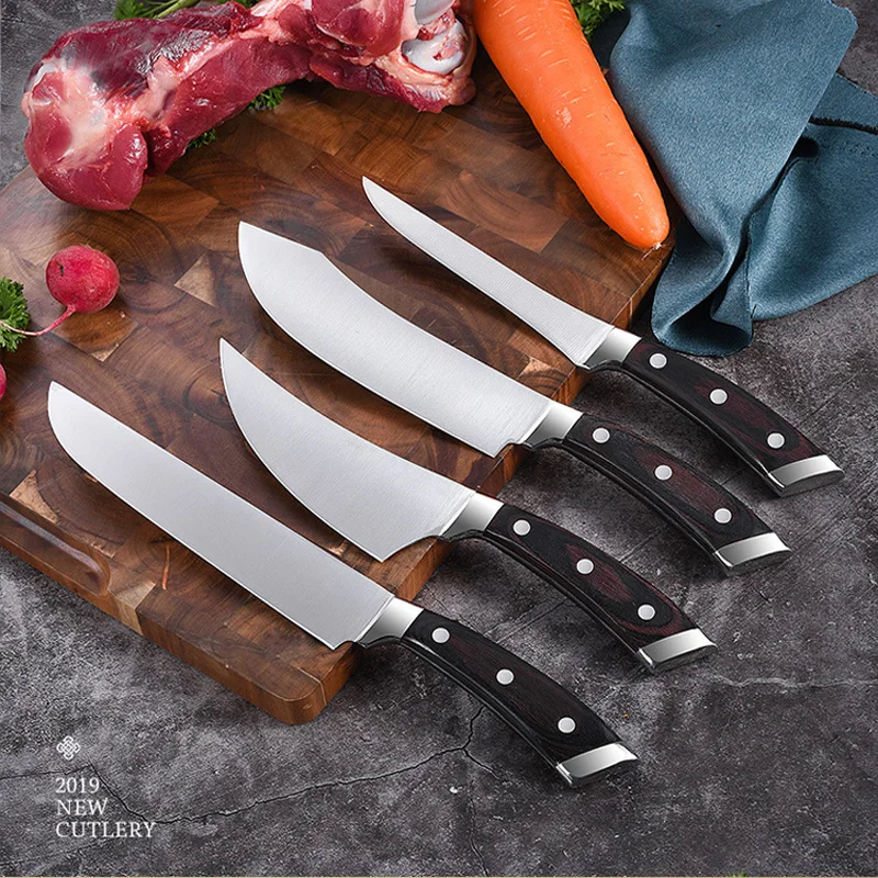 Профессиональные ножи Liang Da для боя бойцовский Клинок мясника ягненка крупного