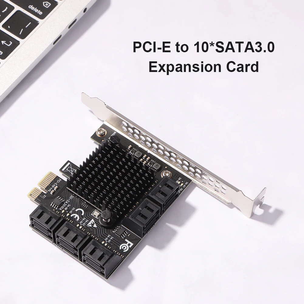

Адаптер SA3010A PCIE, 10-портовый, 6 Гбит/с, высокоскоростной PCI-Express X1 на SATA 3,0, плата расширения контроллера для настольной рабочей станции